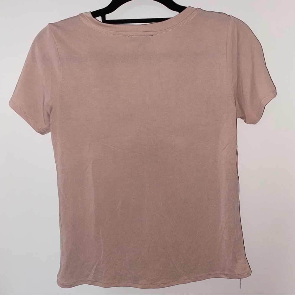 Dynamite Blush Ruffle Top - Picture 5 of 7